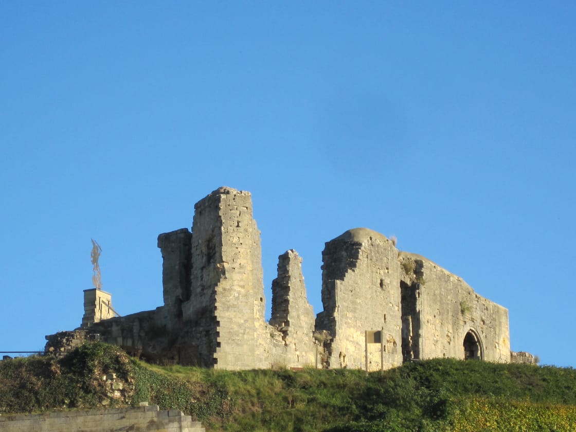 Kasteelruïne boven Valkenburg